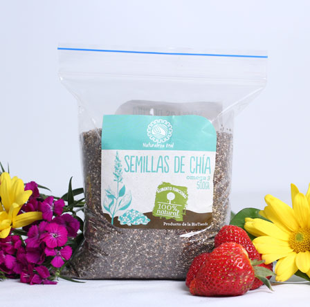 SEMILLAS DE CHÍA ORGÁNICAS